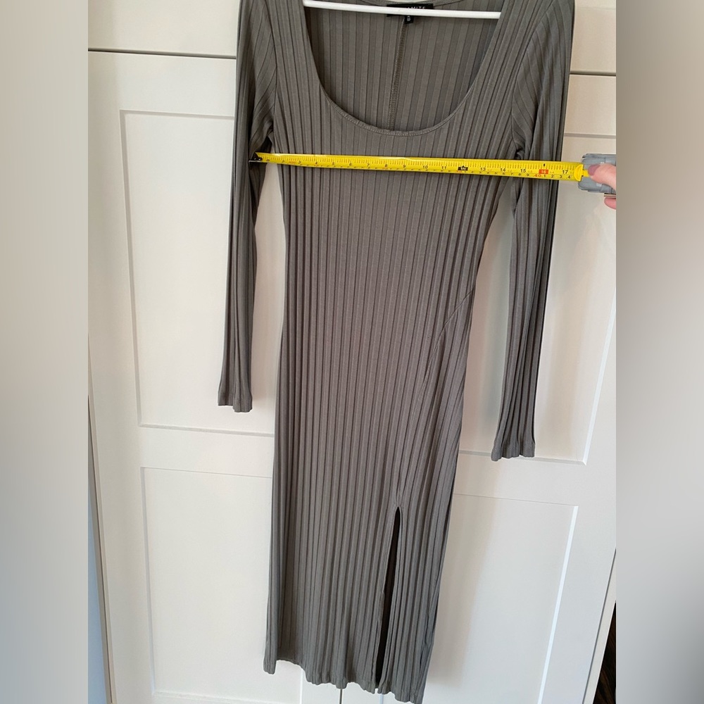 BUNDLE & SAVE! Ribbed sweater dress - Dynamite size medium - Picture 6 of 8